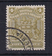 Rhodesia - BSAC: 1898-1908   Arms    SG82     4d     Used    - Autres & Non Classés