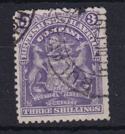 Rhodesia - BSAC: 1898-1908   Arms    SG86     3/-   Deep Violet     Used    - Andere & Zonder Classificatie