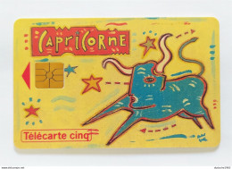 Télécarte France 5 Unités - Zodiaque Astrologie Capricorne - 5 Unidades