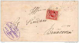 1923   LETTERA  CON ANNULLO ACI S. ANTONIO CATANIA - Storia Postale