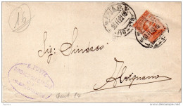 1922   LETTERA  CON ANNULLO  S. MARIA CAPUAVETERE  CASERTA - Poststempel