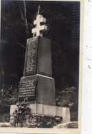 CHATEAU-CHINON MONUMENT AUX MORTS " A LA MEMOIRE DES PATRIOTES DU MAQUIS DE CHAUMARD " CARTE PHOTO - Chateau Chinon