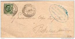 1929  LETTERA CON ANNULLO FAGNANO CASTELLO COSENZA - Poststempel