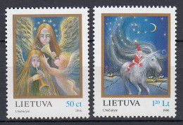 LITHUANIA 1996 Christmas MNH(**) Mi 625-626 #Lt1126 - Lithuania