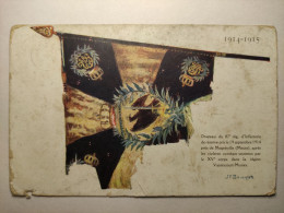 CROIX-ROUGE - 1914-1915 - Drapeau Du 87ème Régiment D'infanterie De Réserve - Rode Kruis