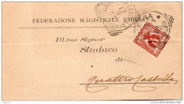 1903  LETTERA  CON ANNULLO  BOLOGNA - Storia Postale