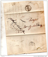 1857 LETTERA CON ANNULLO BENE CUNEO - 1. ...-1850 Prephilately