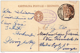 1932  CARTOLINA CON ANNULLO MONTECATINI - Entero Postal