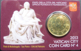 Vaticano - 50 Centesimi 2013 - Coincard N. 4 - KM# 387 - Vaticano