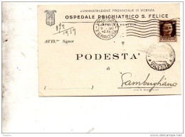 1942 CARTOLINA CON ANNULLO    VICENZA - Storia Postale