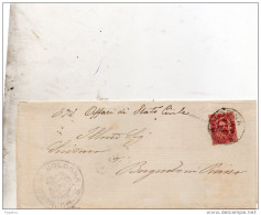 1891  LETTERA CON ANNULLO BOLOGNA - Poststempel