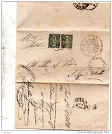 1889 LETTERA CON ANNULLO SALA BOLOGNESE BOLOGNA - Marcophilie