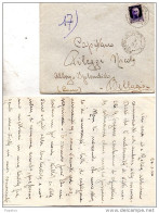 1944 LETTERA  CON ANNULLO BASSANO DEL GRAPPA VICENZA - Marcophilie