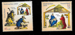 2003 Christmas Michel DE 2369 - 2370 Stamp Number DE B928 - B929 Yvert Et Tellier DE 2198 - 2199 Xx MNH - Neufs