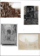 Arras  4 Photos Résultats De La Guerre - Europa