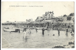 44  Le Bourg  De Batz - La Plage A L'heure Du Bain - Batz-sur-Mer (Bourg De B.)