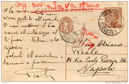 1932 CARTOLINA CON ANNULLO ROMA - Entero Postal