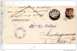 1917   LETTERA CON ANNULLO  ADRIA    ROVIGO - Storia Postale