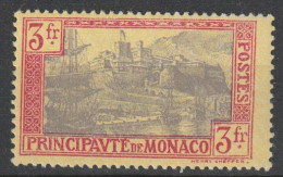 MONACO N° 101 NEUF* TTB LEGERE TRACE DE CHARNIERE / 2 SCANS - Ongebruikt