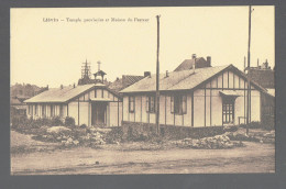 CPA 62 - LIEVIN - TEMPLE PROVISOIRE ET MAISON DU PASTEUR - Lievin