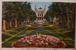 Monte-Carlo - Le Casino Et Les Jardins - Non Classificati