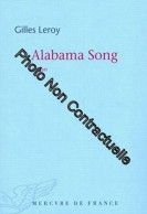 Alabama Song - Prix Goncourt 2007 - Andere & Zonder Classificatie