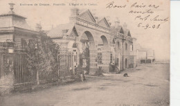 ENVIRONS DE DIEPPE POURVILLE L'HOTEL ET LE CASINO 1903 PRECURSEUR TBE - Dieppe