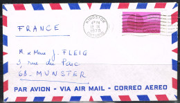 ONU-L73 - CANADA N° 473 25e Anniversaire Des Nations-Unies Sur Lettre Par Avion Pour La France - Covers & Documents