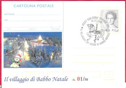 REPIQUAGE - ANNULLO SPECIALE "SAN DONA' DI PIAVE (VE)*16.12.2006* /IL VILLAGGIO DEI SOGNI DI BABBO NATALE" - Stamped Stationery