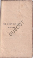 Gentse Druk, Zeldzaam, 1828  - De L'Education Du Peuple - F. De La Mennais - Druk J.B. De Neve (V3119) - 1801-1900