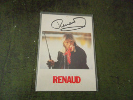 PHOTO DE RENAUD DEDICACEE - Entertainers