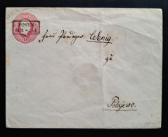 Preussen, Umschlag 1 Sgr. POSEN - Interi Postali