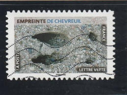 FRANCE 2021 Y&T 1966  Lettre Verte Empreintes - Gebraucht