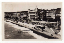 Cpa N° 47 NICE Le Palais De La Méditerranée Et La Promenade Des Anglais - Monuments, édifices