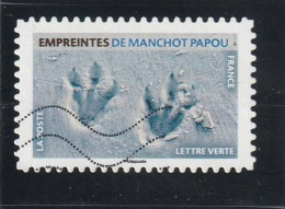 FRANCE 2021 Y&T 1962  Lettre Verte Empreintes - Used Stamps