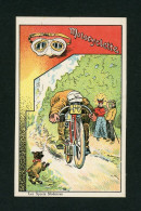 CHROMO   IMAGE  Les  Sports  Modernes   Courbe-Rouzet  Parfait état Jamais Collé  11x7 Cm    Motocyclette - Andere & Zonder Classificatie