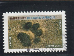 FRANCE 2021 Y&T 1957  Lettre Verte Empreintes   Oblitération Ronde - Used Stamps