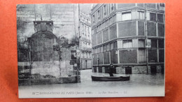 CPA (75) Inondations De Paris.1910. La Rue Massillon.  (7A.778) - Inondations De 1910