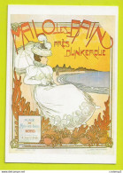 59 MALO LES BAINS Près Dunkerque Reproduction Affiche Malo Les Bains N°3005 Illustrateur P. Herpin Belle Dame Ombrelle - Malo Les Bains