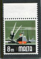 MALTA - 1973  8m  DEFINITIVE  MINT NH - Malte