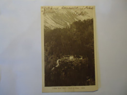 ITALY POSTCARDS 1930  FIERY DI AYAS HOTEL BELLE  2 STAMPS  POSTMARK ALBERGO BELLA VISTA - Sonstige & Ohne Zuordnung