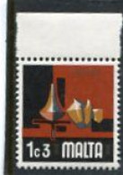 MALTA - 1973  1c 3m  DEFINITIVE  MINT NH - Malte
