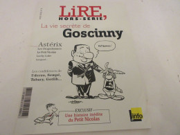 LIRE HS 6 La VIE SECRETE De GOSCINNY ASTERIX DINGODOSSIERS UDERZO TABARY GOTLIB - Asterix