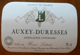 AUXEY-DURESSES HENRI LATOUR - ETIQUETTE NEUVE - Bourgogne
