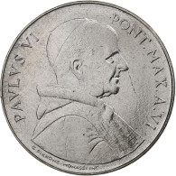 Vatican, Paul VI, 50 Lire, 1968 (Anno VI), Rome, Acier Inoxydable, SPL+, KM:105 - Vatican