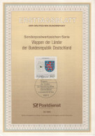 Germany Deutschland 1994-32 Wappen Und Lander, Thuringen, Canceled In Bonn - 1991-2000