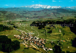 12905817 Mosnang Mit Saentiskette Appenzeller Alpen Fliegeraufnahme Mosnang - Autres & Non Classés