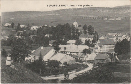 FONCINE  LE HAUT  39 JURA  BELLE CPA  VUE GENRALE   . - Autres & Non Classés