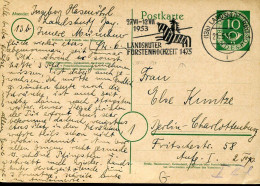 X0564 Germany,special Postmark Landshut 1953 Landhuter Furstenhochzeit - Briefe U. Dokumente