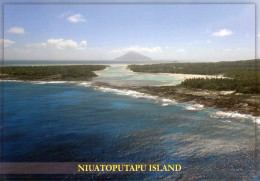 1 AK Tonga * Blick Auf Niuatoputapu Island - Im Hintergrund Die Vulkan Insel Tafahi Sie Gehört Zur Niua-Gruppe * - Tonga